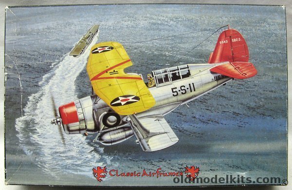 Classic Airframes 1/48 Curtiss SBC-3 Helldiver - VS-5 California 1939 / VS-3 1939, 412-3995 plastic model kit